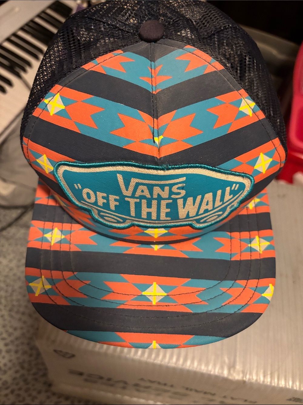 Hat with Vans Logo